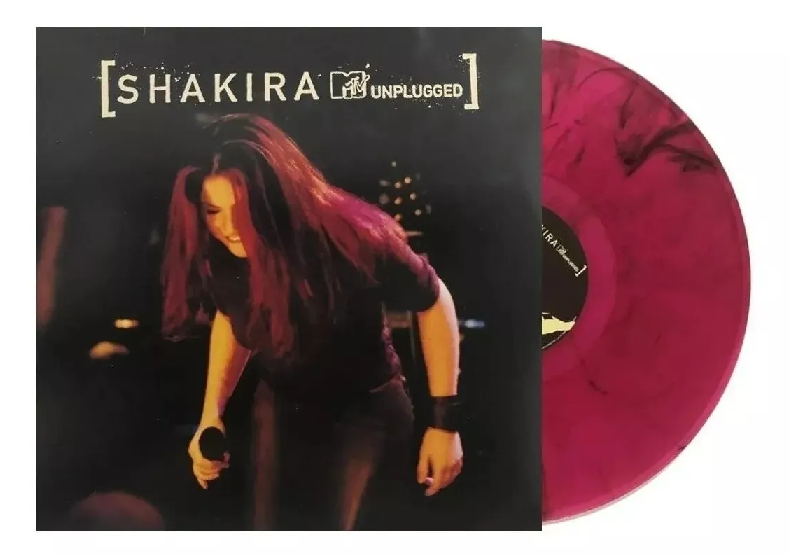 Shakira - MTV Unplugged Vinyl LP Colored Purple NEW Sealed FREE USA Shipping