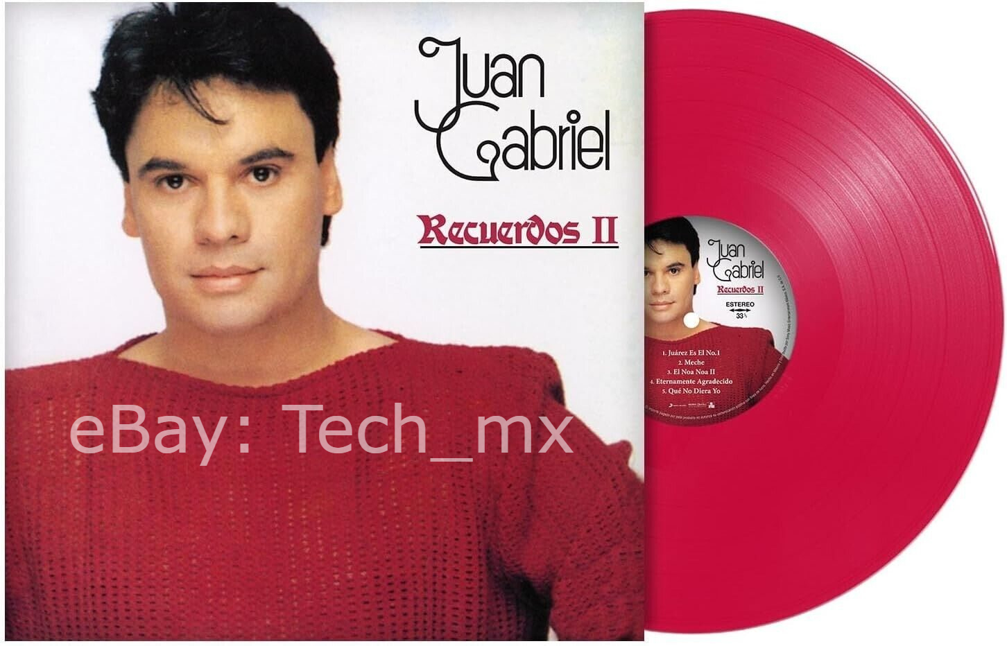 Juan Gabriel - Recuerdos II 2 Vinyl ROJO LP Reissue NEW Sealed FREE USA Shipping