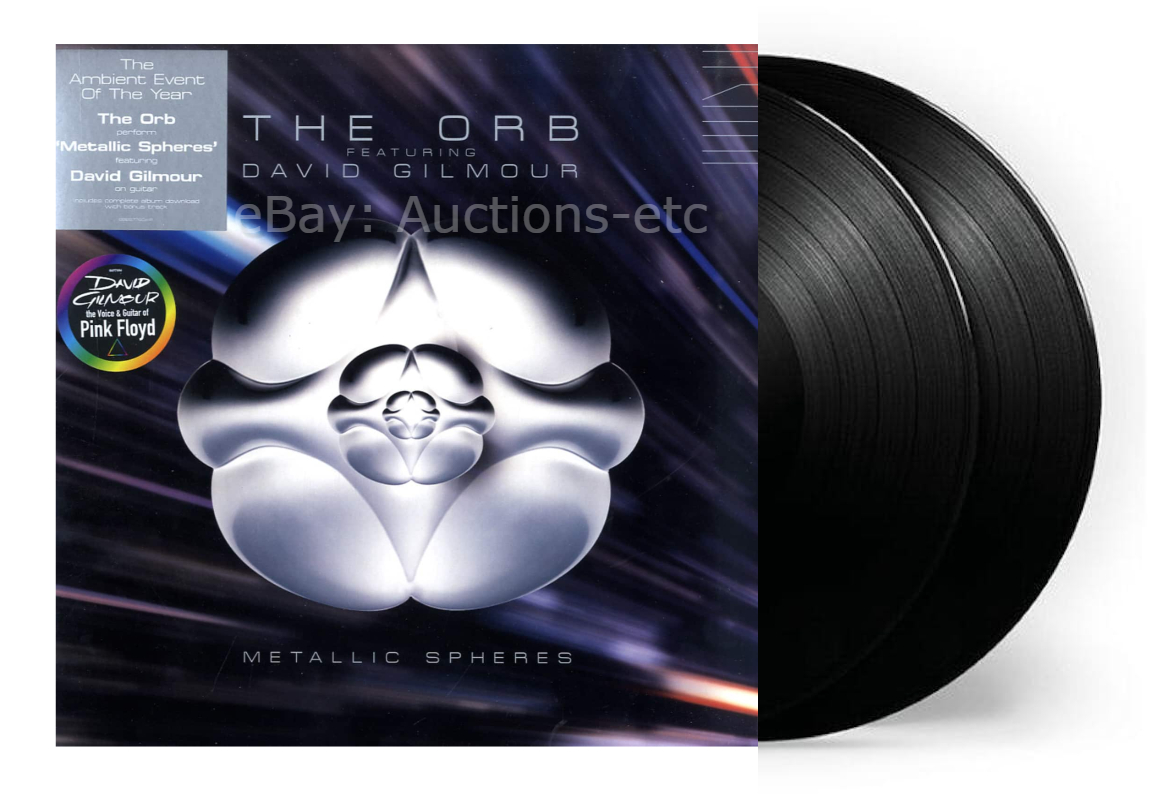 洋楽 The Orb feat. David Gilmour LP The Orb Featuring David Gilmour - Metallic Spheres Vinyl 2LP