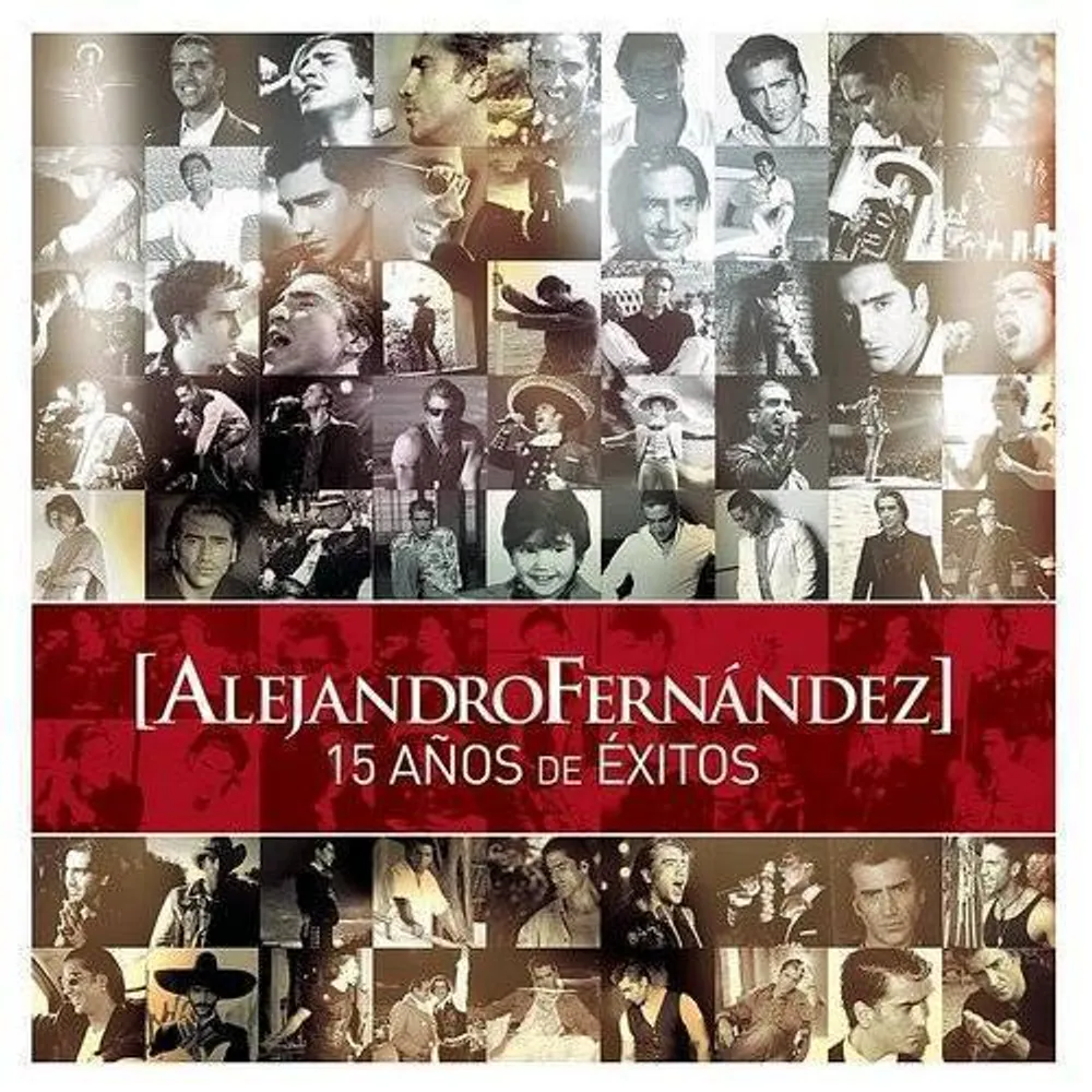 Alejandro Fernandez - 15 Años De Exitos CD DVD Nuevo Envio Gratis y Rapido a USA