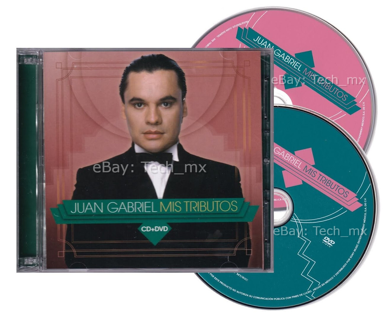 Juan Gabriel - Mis Tributos CD + DVD Nuevo Envio Rapido y Gratis en USA