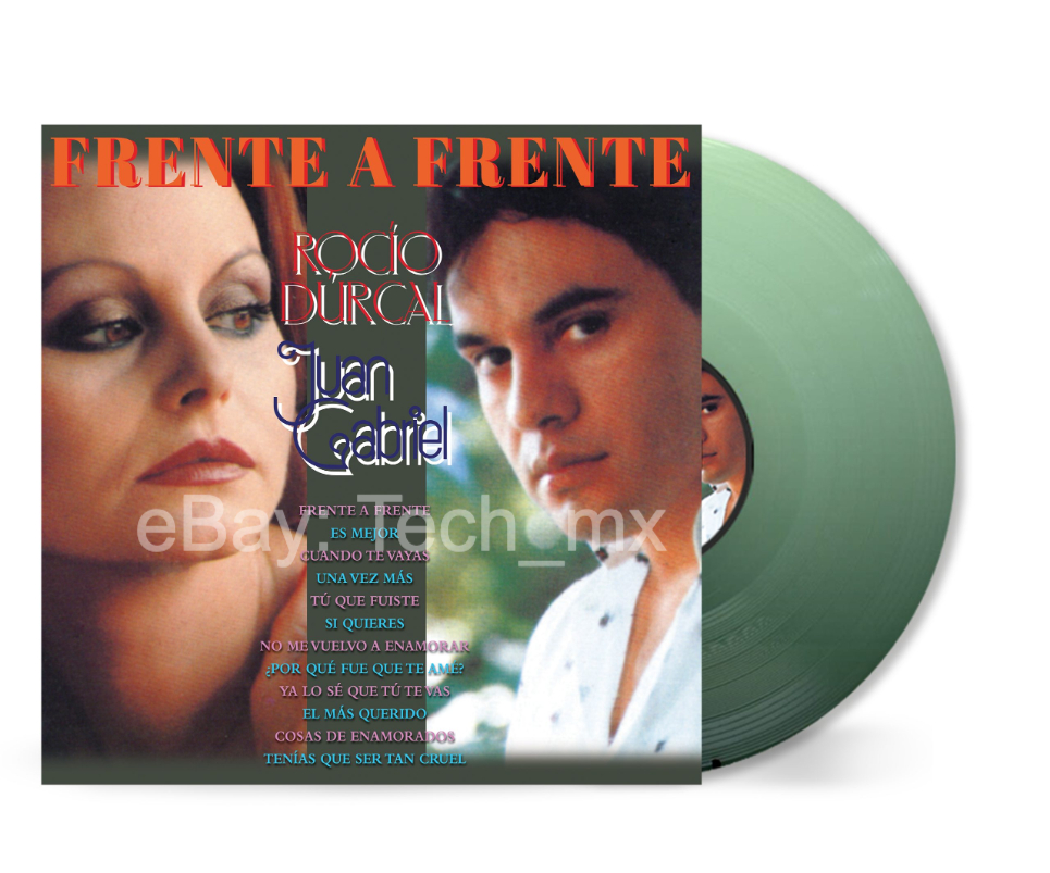 Rocio Durcal y Juan Gabriel - Frente a Frente Vinyl LP Nuevo Envio Gratis USA