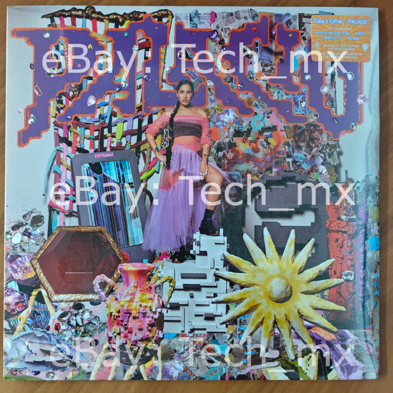 Elsa Y Elmar - Palacio Vinyl LP Color Morado Nuevo Envio Gratis y Rapido USA