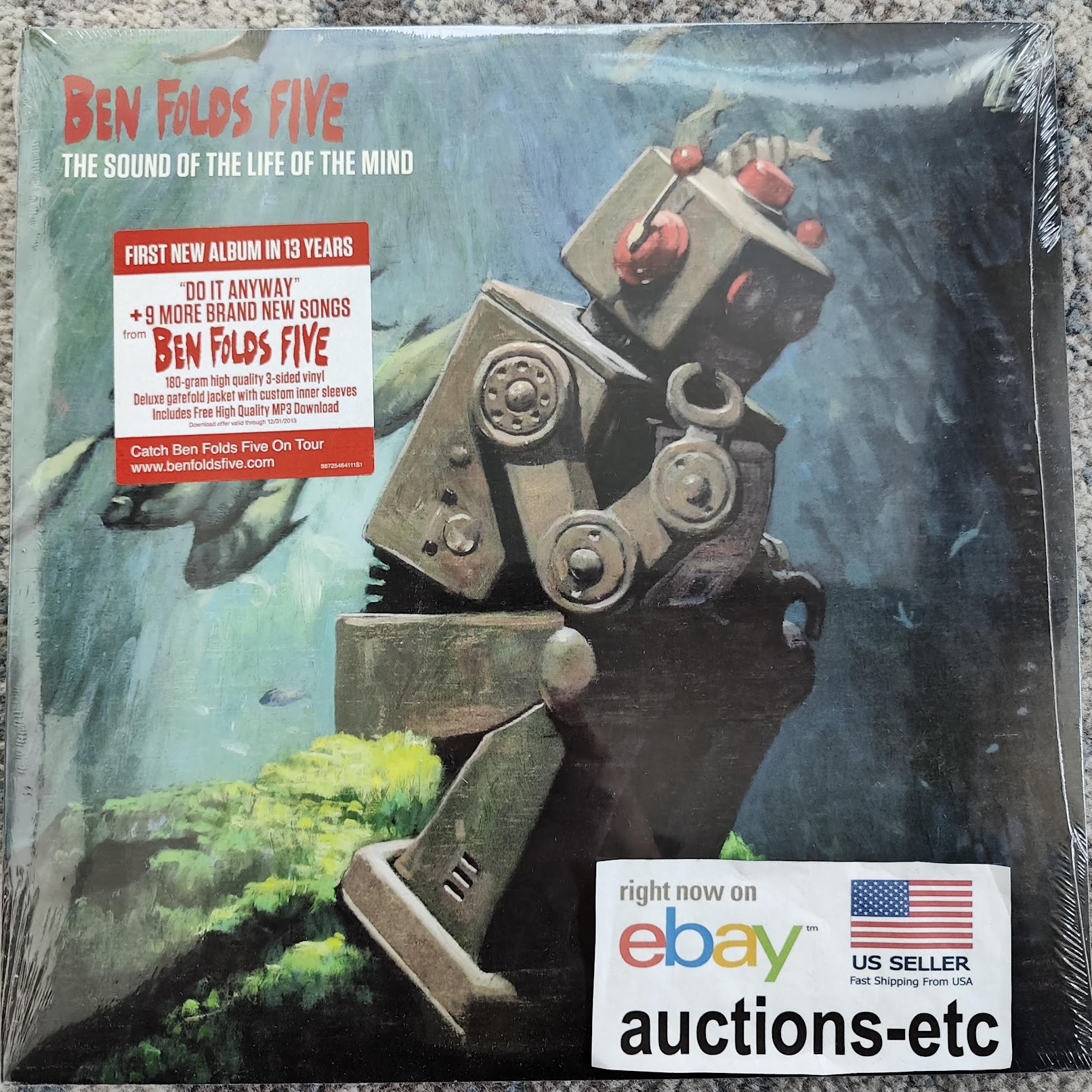 Ben Folds Five - The Sound Of The Life Of The Mind Vinyl 2LP