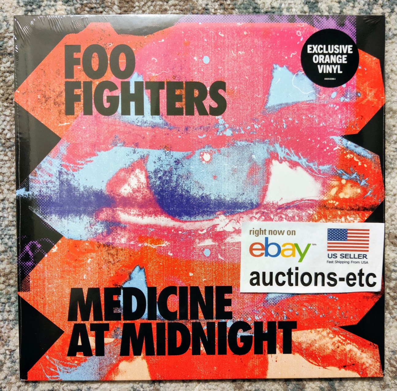 Foo Fighters - Medicine At Midnight Vinyl LP Colored ORANGE Limited ...