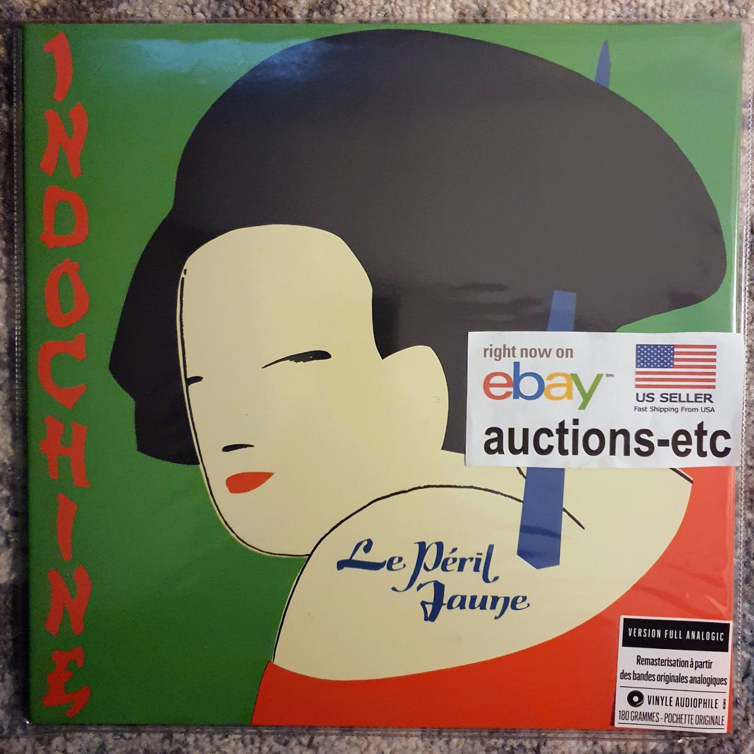 Indochine - Le Peril Jaune [Vinyl] [LP] NEW Sealed FREE USA Shipping