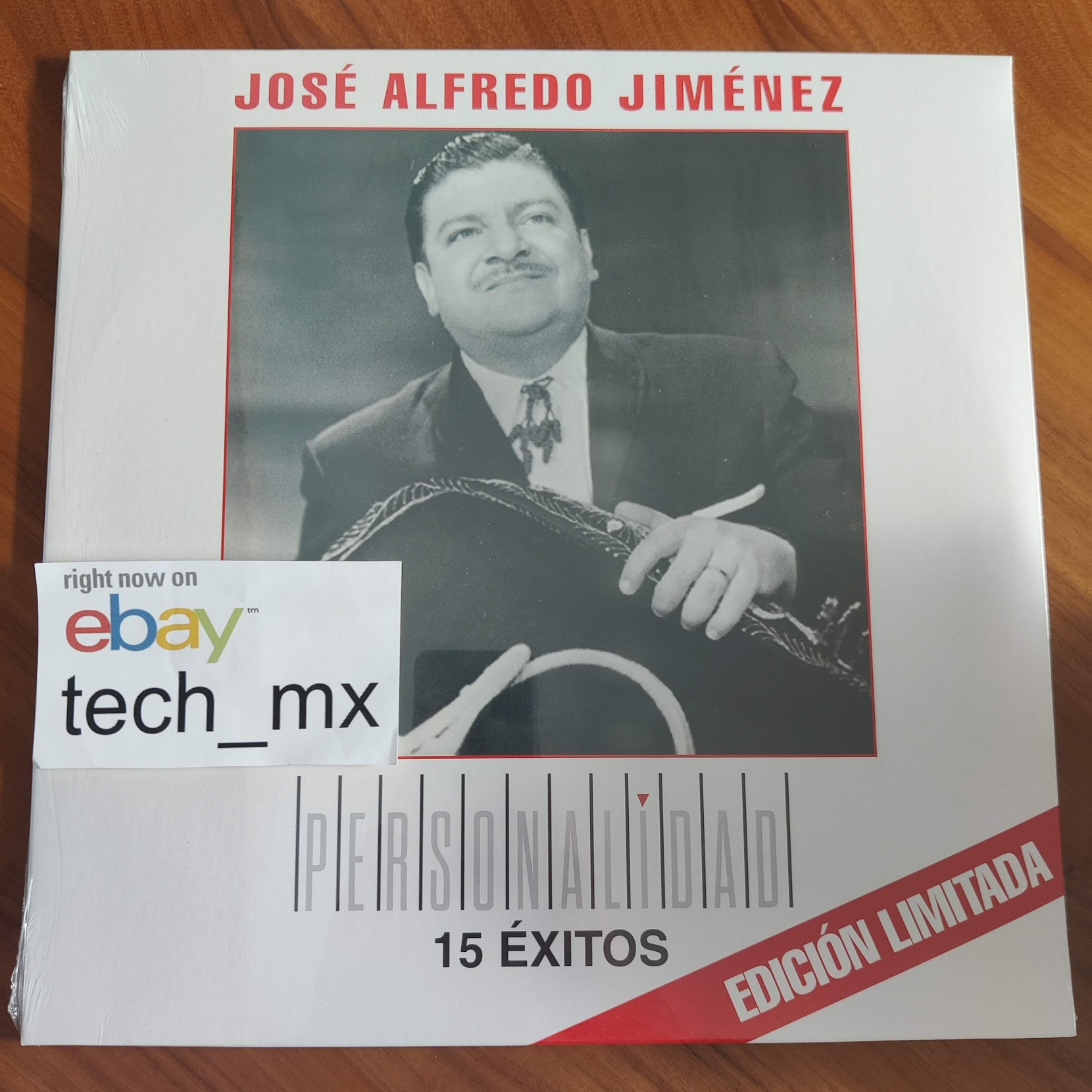 Jose Alfredo Jimenez - Personalidad 15 Exitos Vinyl LP Edicion