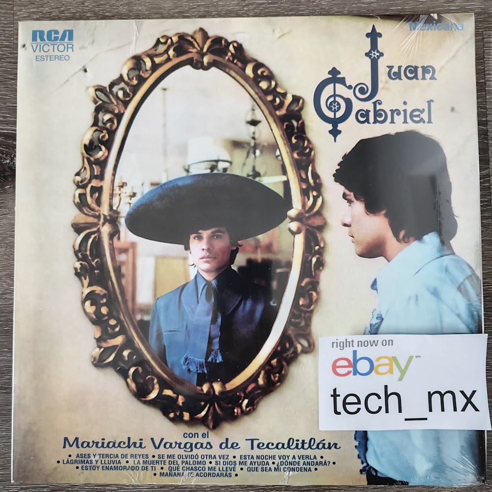 Juan Gabriel - Con El Mariachi Vargas De Tecalitlan [Vinyl] [LP] RE-EDICION NEW