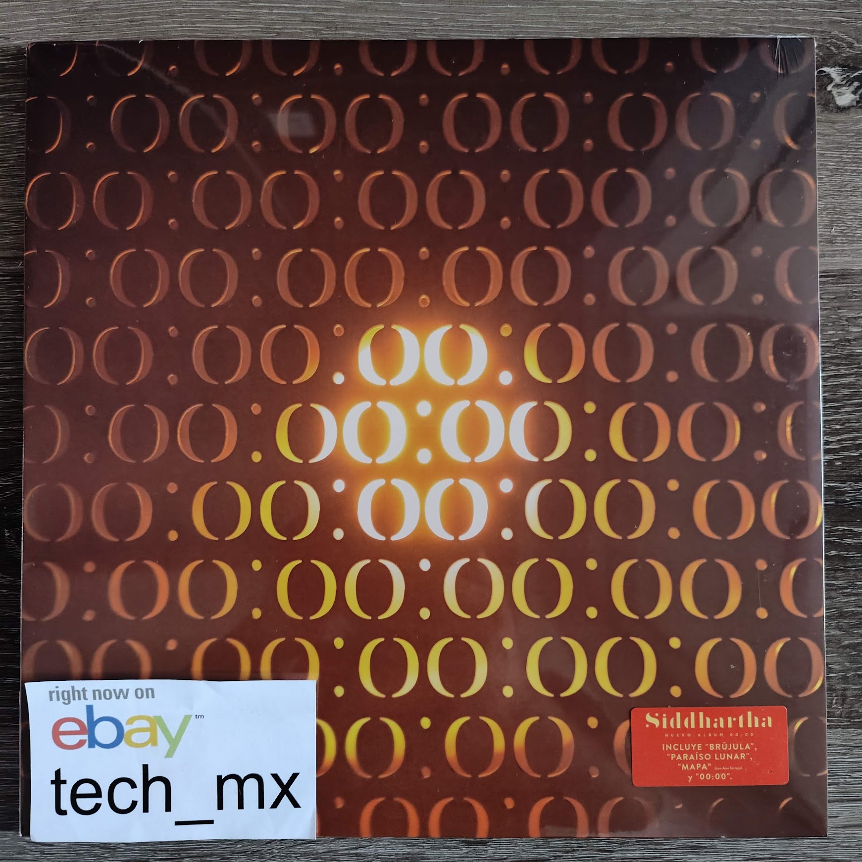 Siddhartha - 00:00 Vinyl *BLANCO* LP NEW zoe ana torroja carlos sadness enjambre