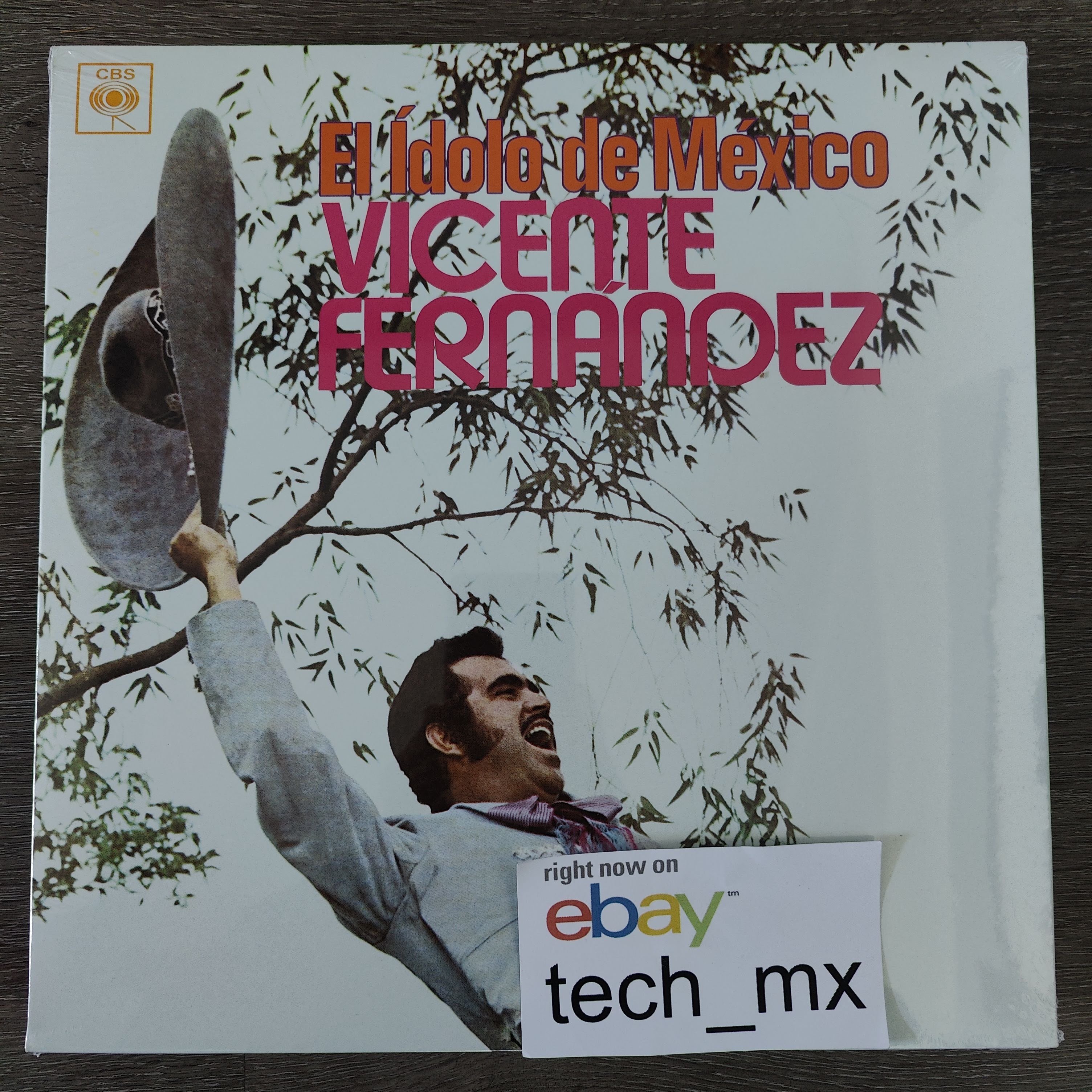 Vicente Fernandez - El Idolo De Mexico Vinyl LP NEW Sealed FREE